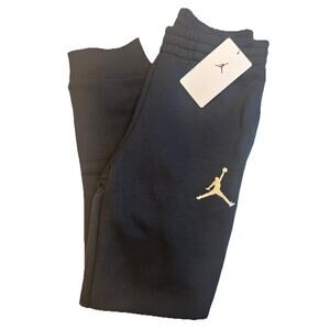 Nike Air Jordan Boys Jogger Sweatpants Youth M Black NWT 956208-023